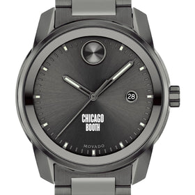 Chicago Booth Men&#39;s Movado BOLD Gunmetal Grey with Date Window Shot #1