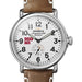 Chicago Booth Shinola Watch, The Runwell 41 mm White Dial