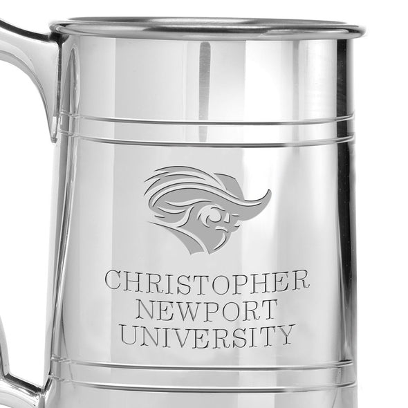 Christopher Newport University Pewter Stein Shot #2