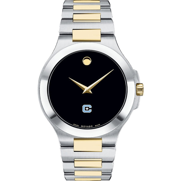 Citadel Men&#39;s Movado Collection Two-Tone Watch with Black Dial Shot #2