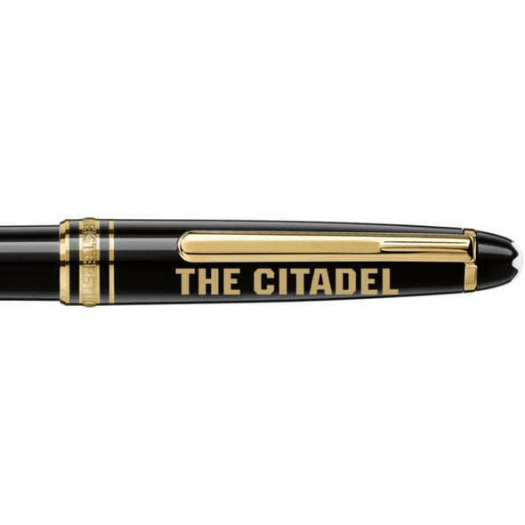 Citadel Montblanc Meisterstück Classique Ballpoint Pen in Gold Shot #2