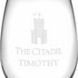 Citadel Stemless Wine Glasses Made in the USA - Set of 2 Shot #3