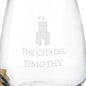 Citadel Stemless Wine Glasses - Set of 2 Shot #3