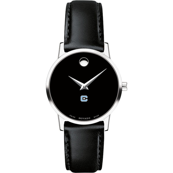 Citadel Women&#39;s Movado Museum with Leather Strap Shot #2