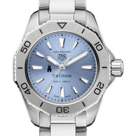 Citadel Women&#39;s TAG Heuer Steel Aquaracer with Blue Sunray Dial Shot #1