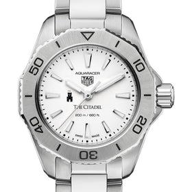 Citadel Women&#39;s TAG Heuer Steel Aquaracer with Silver Dial Shot #1