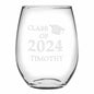 Class of 2024 13 oz Glass Coffee Mug Shot #1