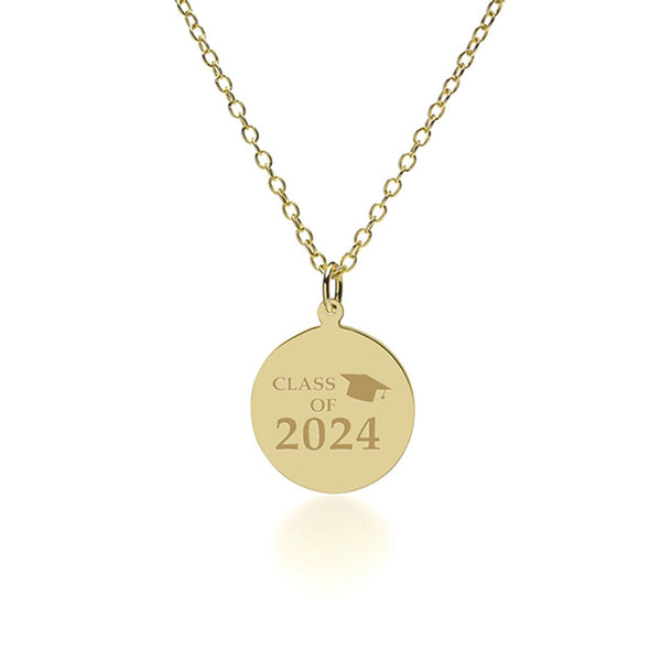 Class of 2024 14K Gold Pendant &amp; Chain Shot #2