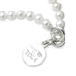 Class of 2024 Pearl Bracelet with Sterling Silver Charm Shot #2