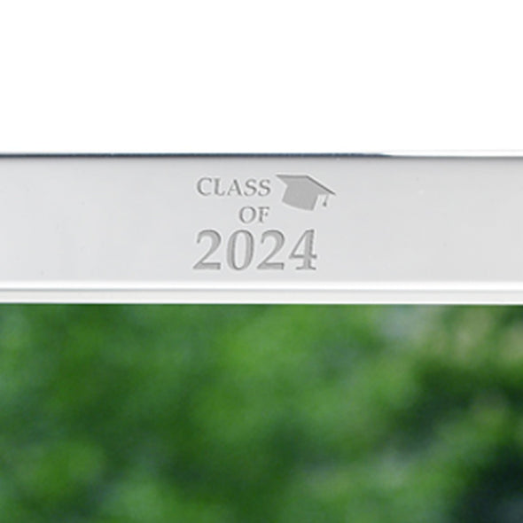 Class of 2024 Polished Pewter 5x7 Picture Frame Shot #2