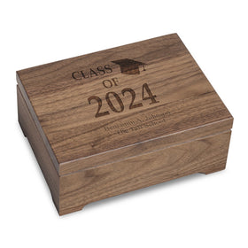 Class of 2024 Solid Walnut Desk Box Shot #1