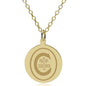 Clemson 18K Gold Pendant & Chain Shot #1