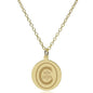 Clemson 18K Gold Pendant & Chain Shot #2