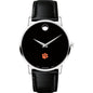 Clemson Men's Movado Museum with Leather Strap Shot #2