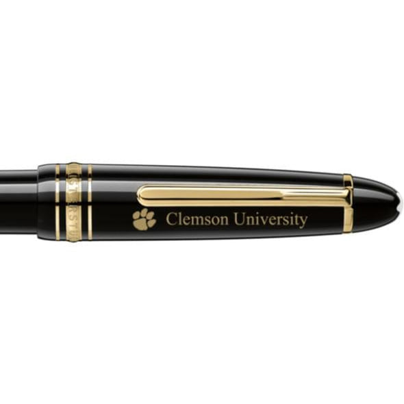 Clemson Montblanc Meisterstück LeGrand Ballpoint Pen in Gold Shot #2