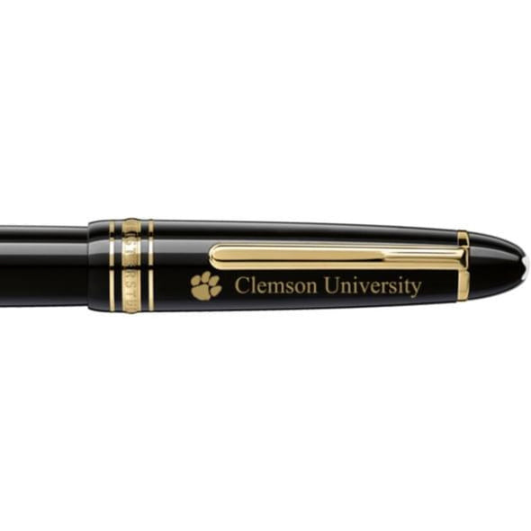 Clemson Montblanc Meisterstück LeGrand Rollerball Pen in Gold Shot #2