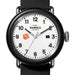 Clemson Shinola Watch, The Detrola 43 mm White Dial at M.LaHart & Co.