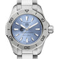 Clemson Women's TAG Heuer Steel Aquaracer with Blue Sunray Dial Shot #1