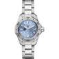 Clemson Women's TAG Heuer Steel Aquaracer with Blue Sunray Dial Shot #2