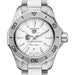Clemson Women's TAG Heuer Steel Aquaracer with Silver Dial