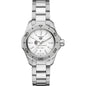 Clemson Women's TAG Heuer Steel Aquaracer with Silver Dial Shot #2