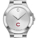 Colgate Men's Movado Collection Stainless Steel Watch with Silver Dial