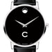 Colgate Men's Movado Museum with Leather Strap