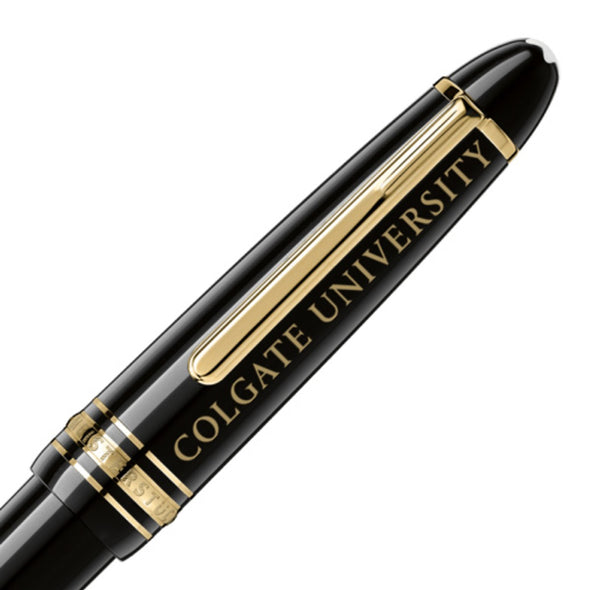 Colgate Montblanc Meisterstück LeGrand Ballpoint Pen in Gold Shot #2