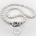 Colgate Pearl Necklace with Sterling Silver Charm
