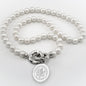 Colgate Pearl Necklace with Sterling Silver Charm Shot #1