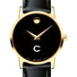 Colgate Women's Movado Gold Museum Classic Leather Shot #1