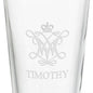 College of William & Mary 16 oz Pint Glass- Set of 2 Shot #3