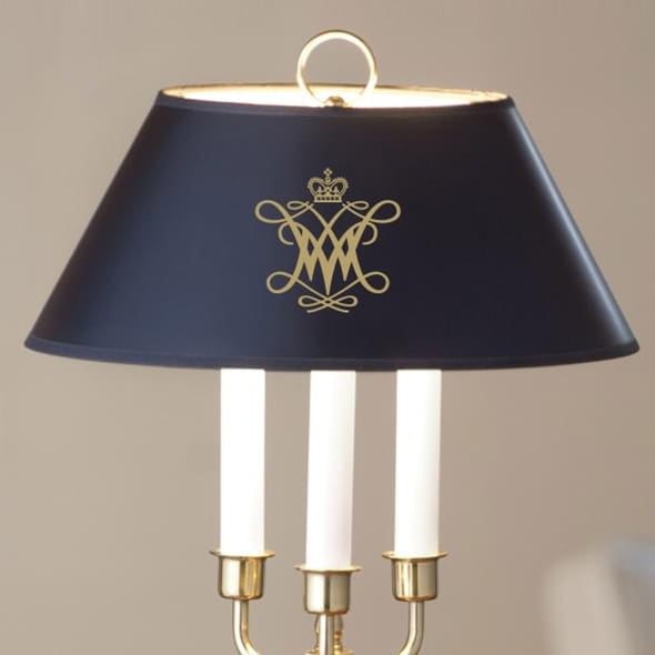 College of William &amp; Mary Lamp in Brass &amp; Marble Shot #2