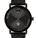College of William & Mary Men's Movado BOLD with Black Leather Strap