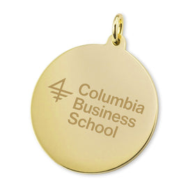 Columbia Business 18K Gold Charm Shot #1