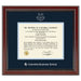 Columbia Business Diploma Frame, the Fidelitas
