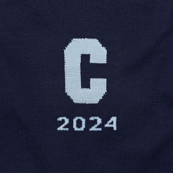 Columbia Class of 2024 Navy Blue and Light Blue Sweater by M.LaHart Shot #2