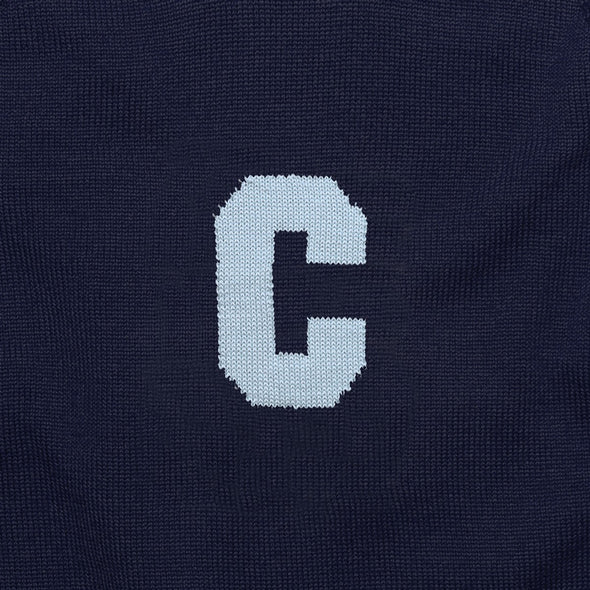 Columbia Navy Blue and Light Blue Letter Sweater by M.LaHart Shot #2