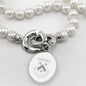 Columbia Pearl Necklace with Sterling Silver Charm Shot #2