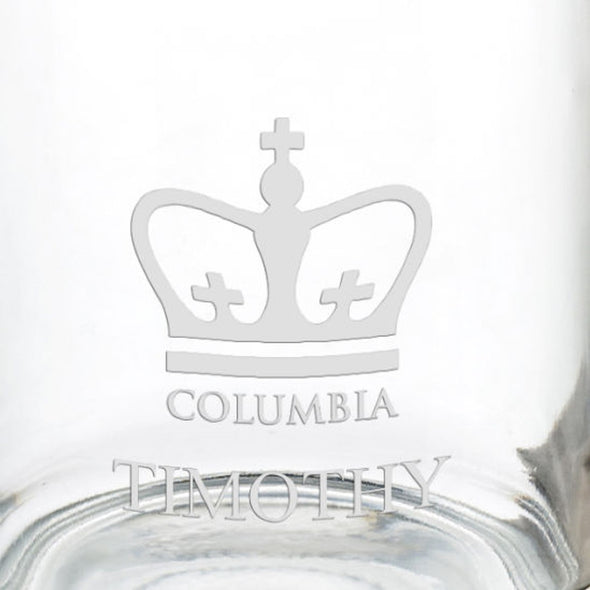 Columbia University 13 oz Glass Coffee Mug Shot #3