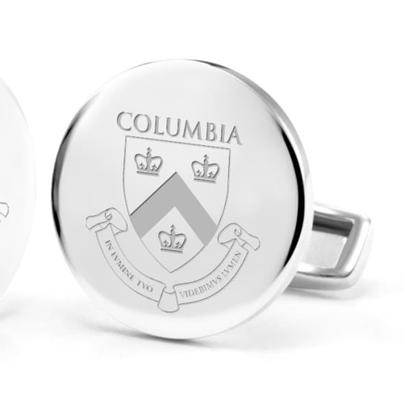 Columbia University Cufflinks in Sterling Silver Shot #2