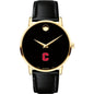 Cornell Men's Movado Gold Museum Classic Leather Shot #2
