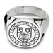 Cornell Sterling Silver Round Signet Ring
