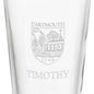 Dartmouth College 16 oz Pint Glass- Set of 2 Shot #3