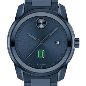 Dartmouth College Men&#39;s Movado BOLD Blue Ion with Date Window Shot #1