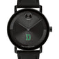 Dartmouth College Men's Movado BOLD with Black Leather Strap Shot #1