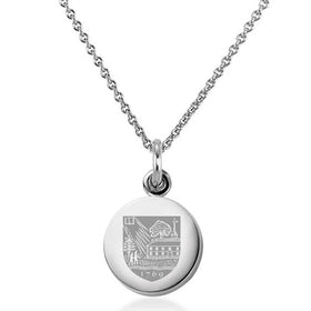 Dartmouth College Necklace with Charm in Sterling Silver Shot #1
