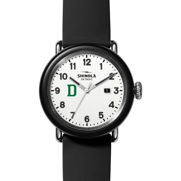 Dartmouth College Shinola Watch, The Detrola 43mm White Dial at M.LaHart &amp; Co. Shot #2