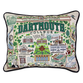 Dartmouth Embroidered Pillow Shot #1