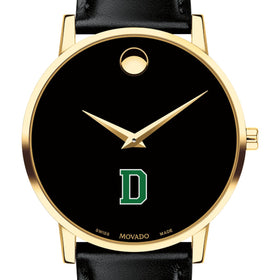 Dartmouth Men&#39;s Movado Gold Museum Classic Leather Shot #1
